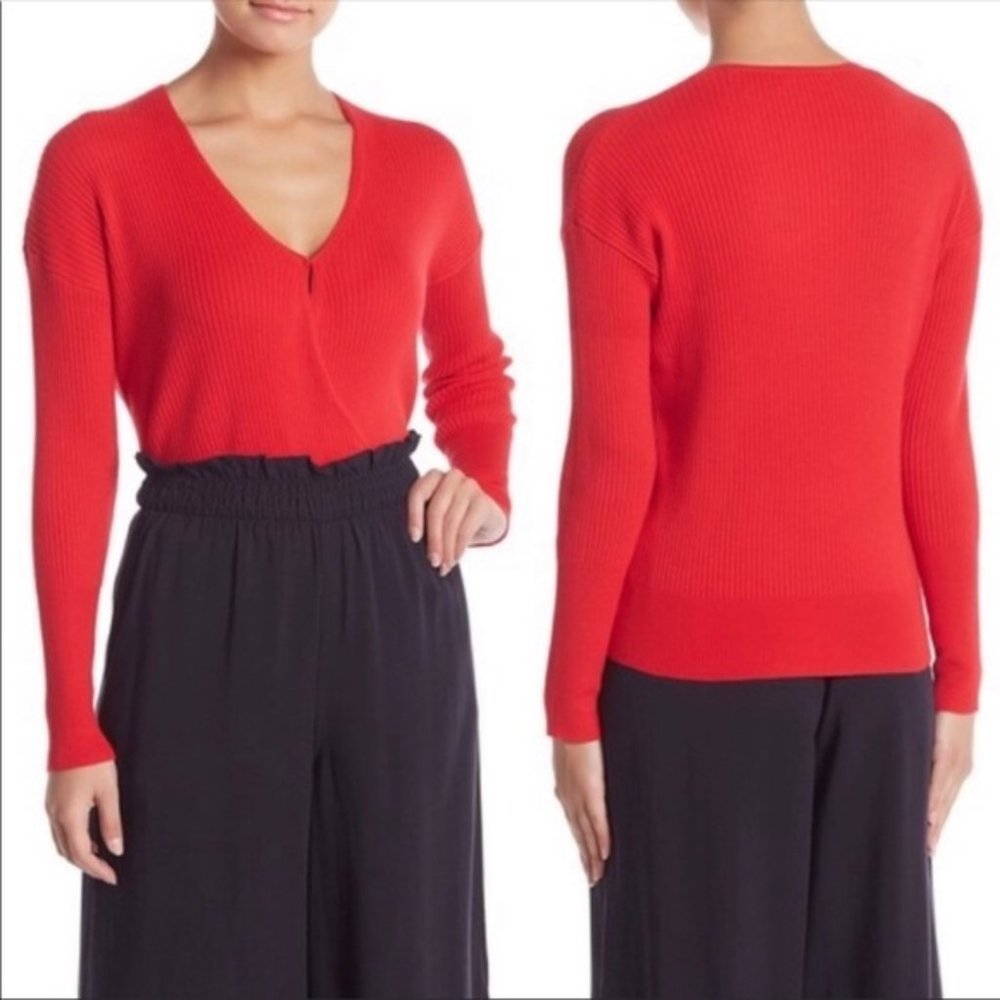 NWT Elodie Nordstrom faux wrap sweater 🌸3 for $20